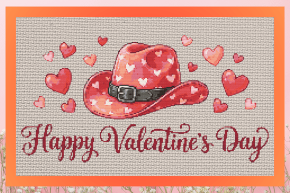 Download Western Valentine's Day Cowboy Hat - Premium Resources