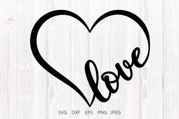 Download Love Heart Svg, Heart Svg, Valentine's - Svg Collection